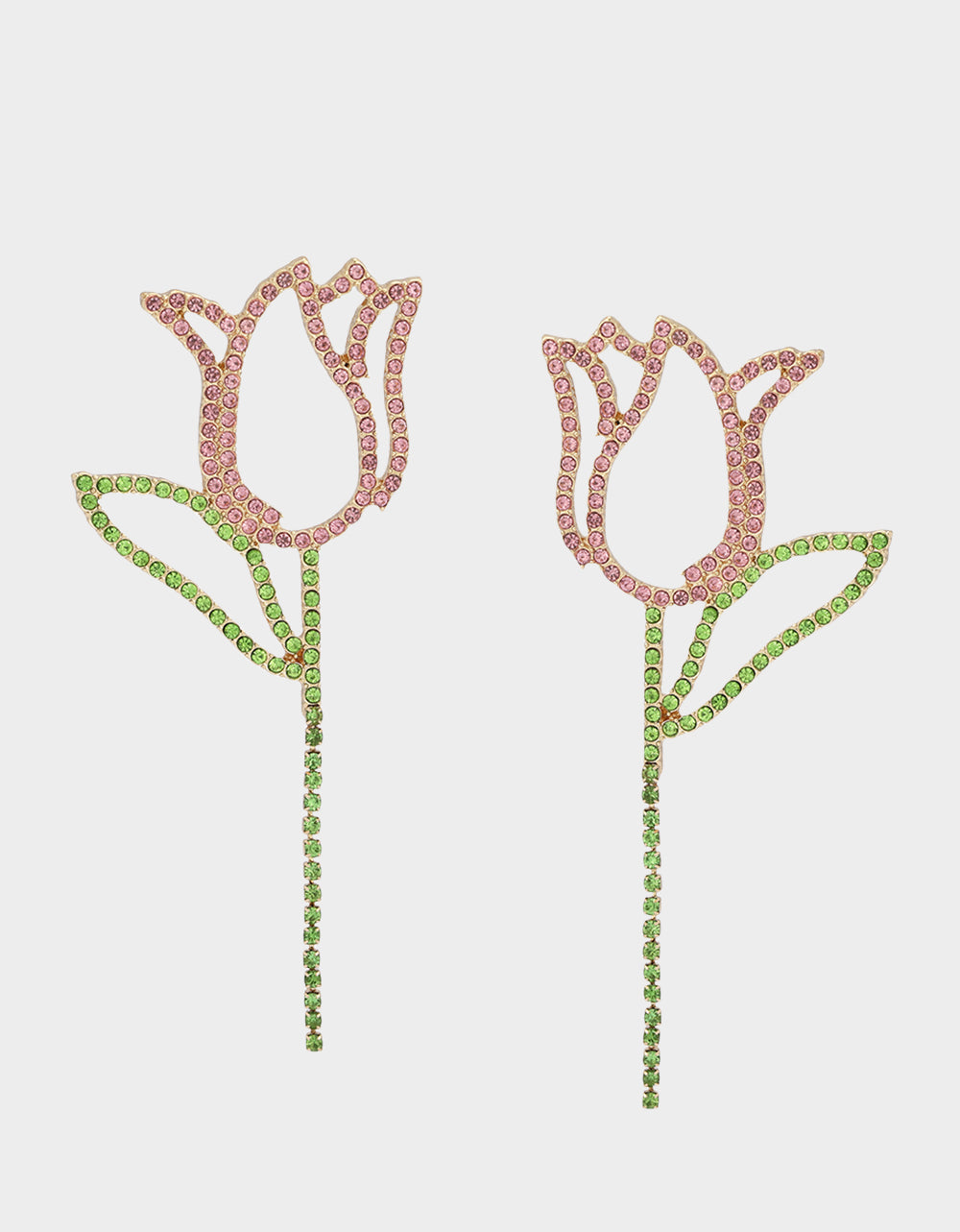 TULIP EARRINGS PINK - Image 2