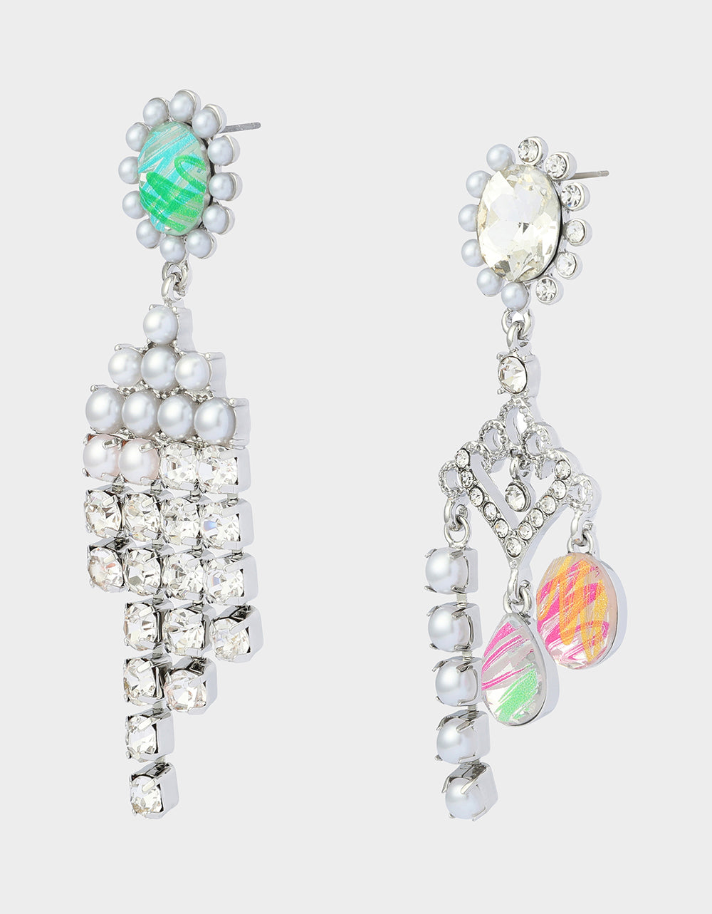 ART CAMPAIGN CHANDELIER MISMATCH EARRINGS - Image 4