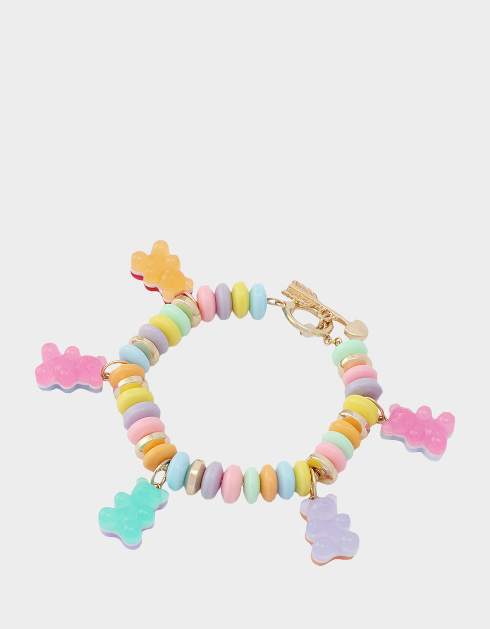 GUMMY BEAR CHARM FLEX BRACELET MULTI - Image 3