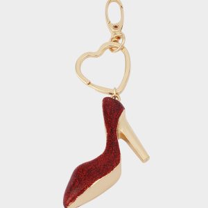 HEEL BAG CHARM RED