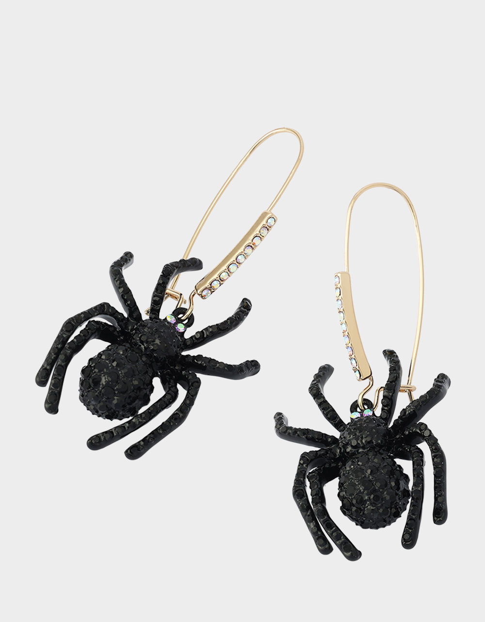 SPIDER SHEPHERD HOOK EARRING BLACK - Image 2