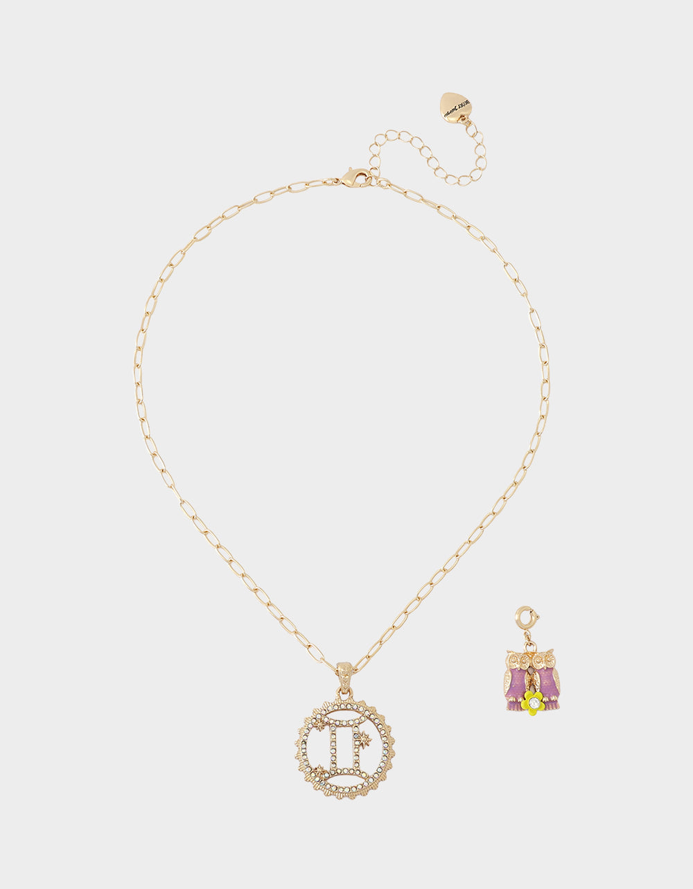 GEMINI CHARM PENDANT LIGHT PINK - Image 6