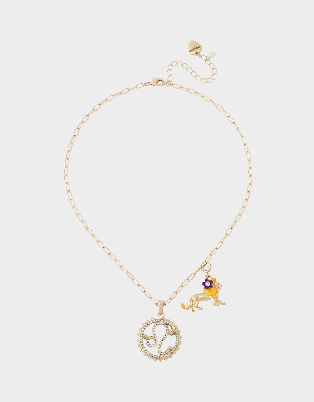 LEO CHARM PENDANT YELLOW - Image 5