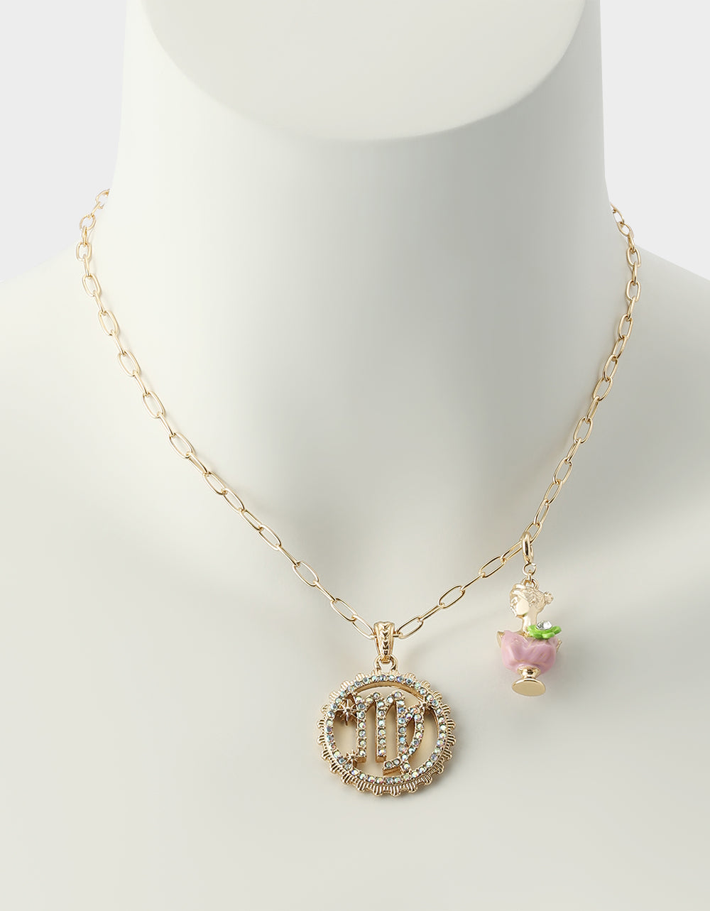 VIRGO CHARM PENDANT PINK - Image 7