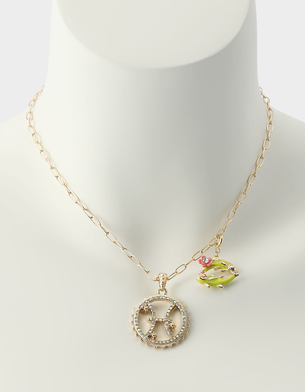 PISCES CHARM PENDANT YELLOW - Image 7
