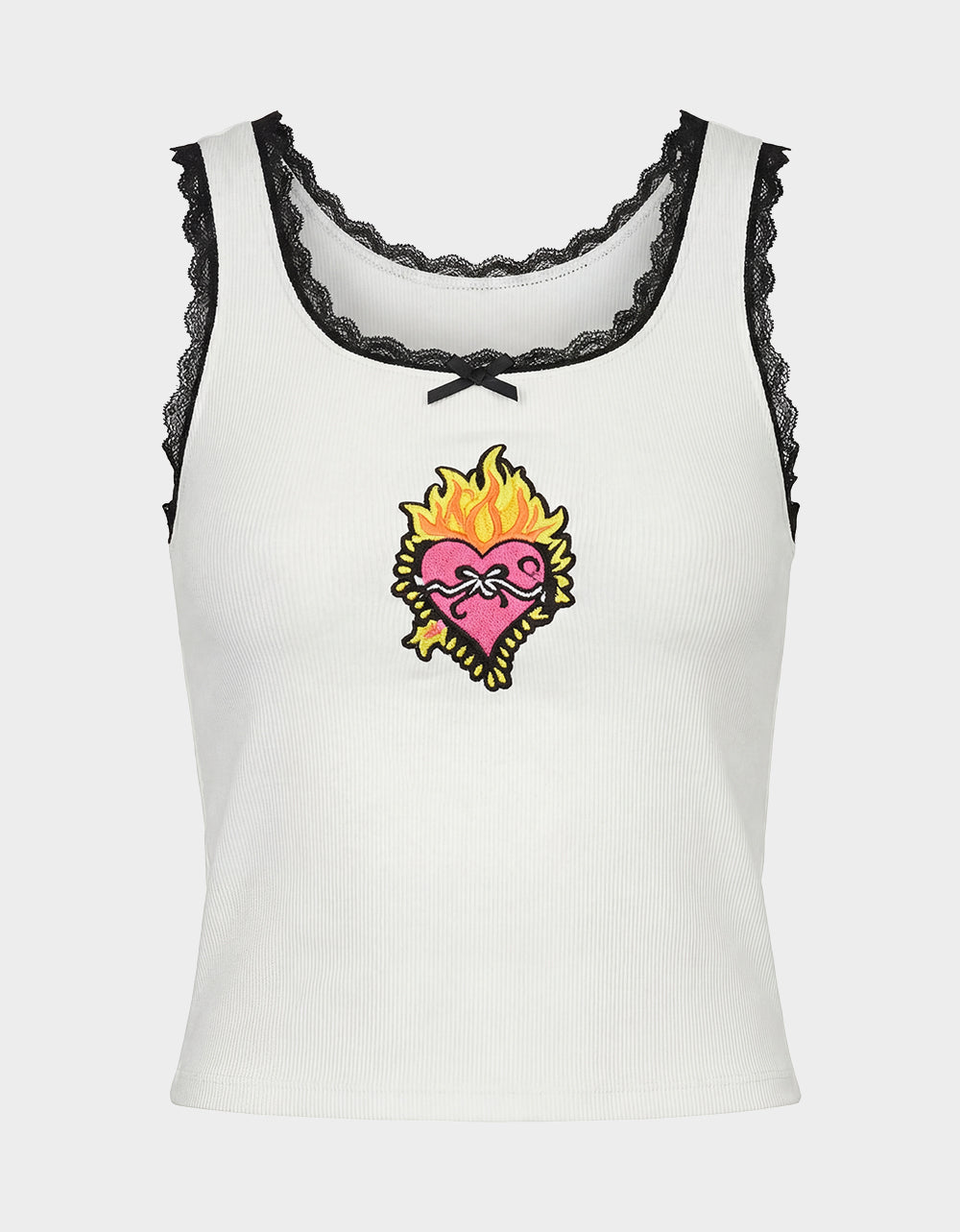 BETSEY ICON TANK TOP WHITE - Image 2