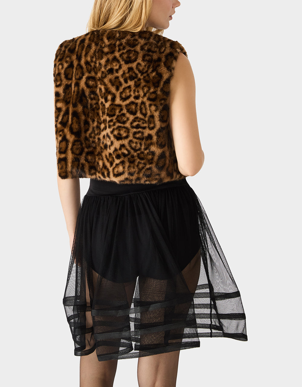 FAUX VEST LEOPARD - Image 4