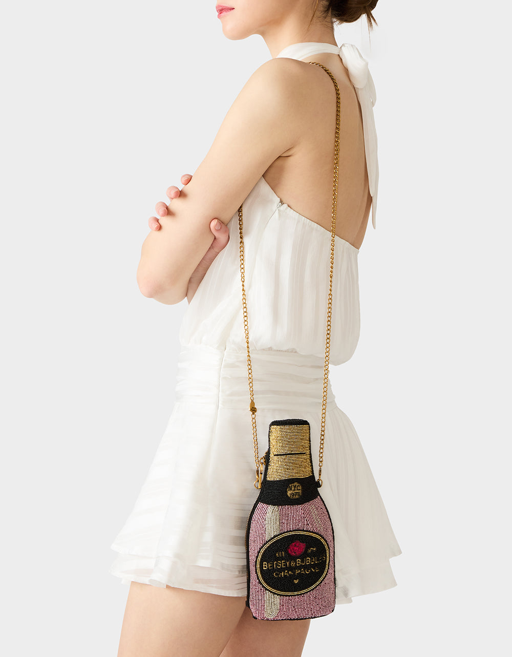 KITSCH BUBBLES SHOULDER BAG PINK - Image 3