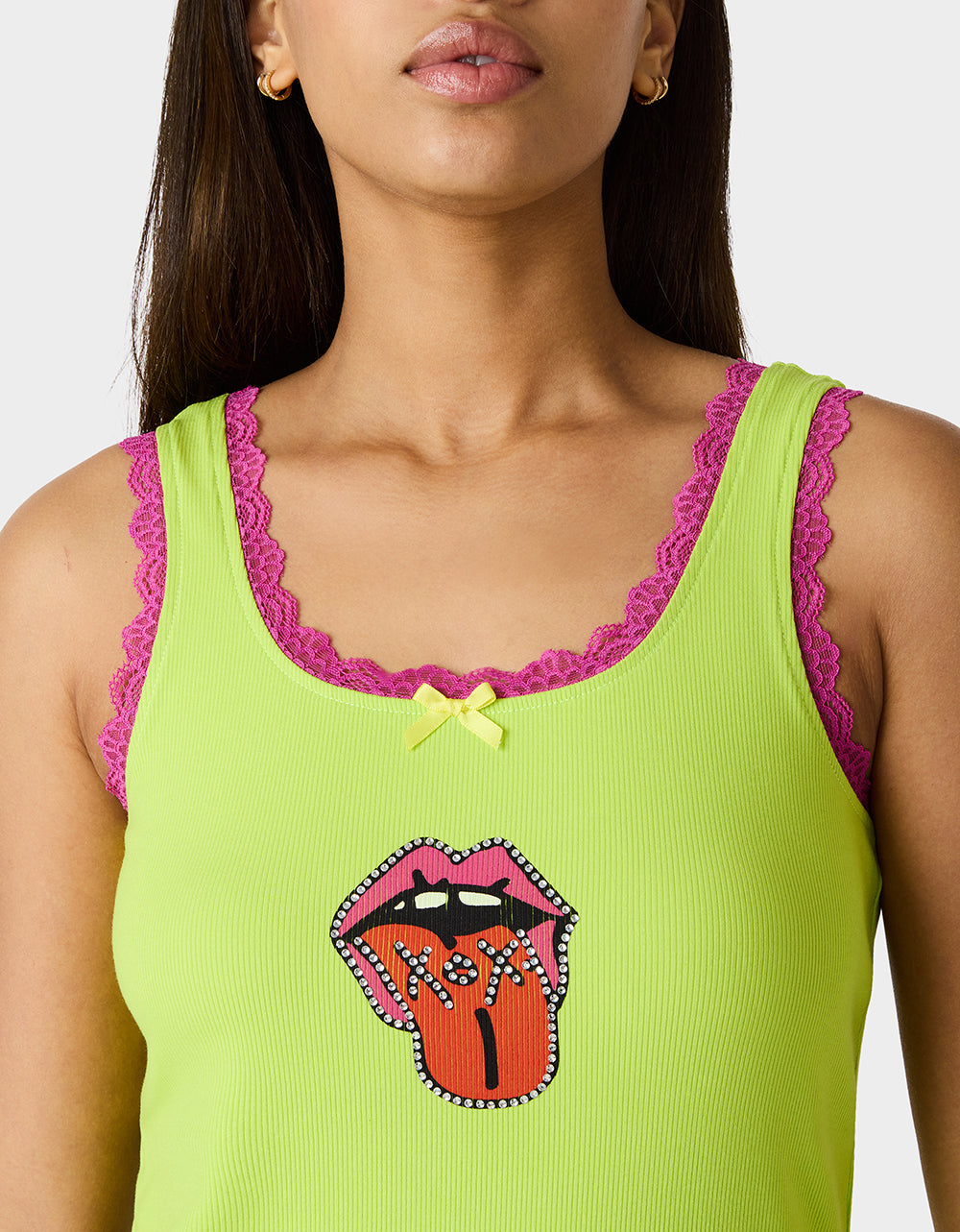 BETSEY ICON TANK TOP GREEN - Image 6