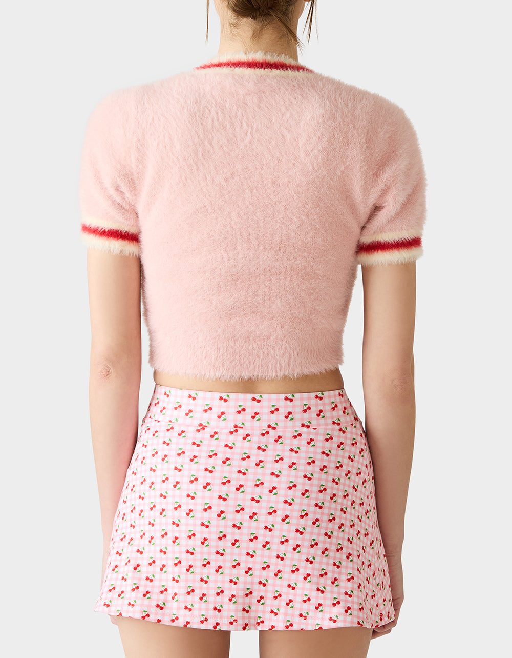BETSEY'S BOW SWEATER PINK - Image 6
