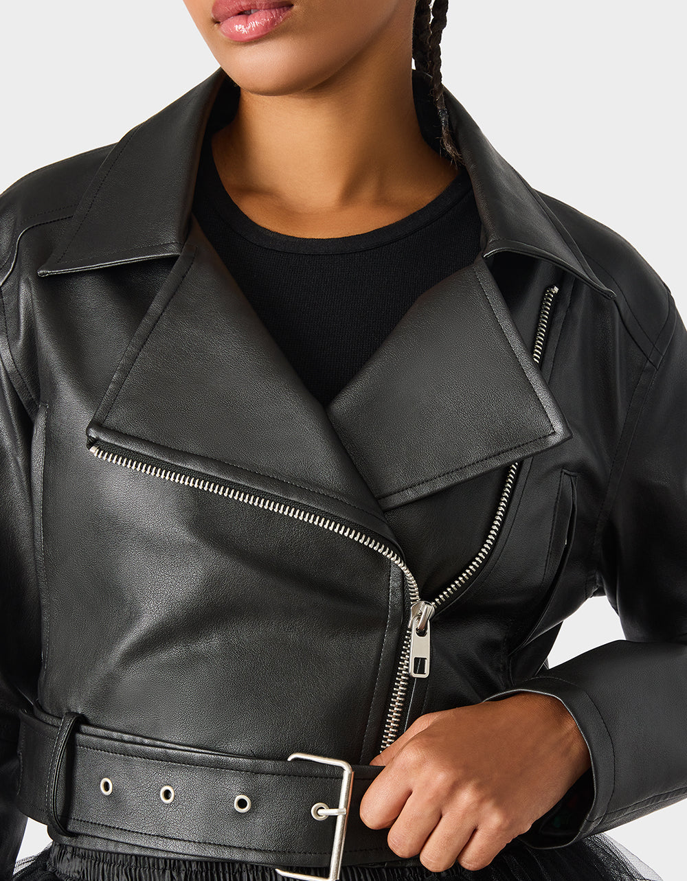 REBEL ROSE JACKET BLACK - Image 3