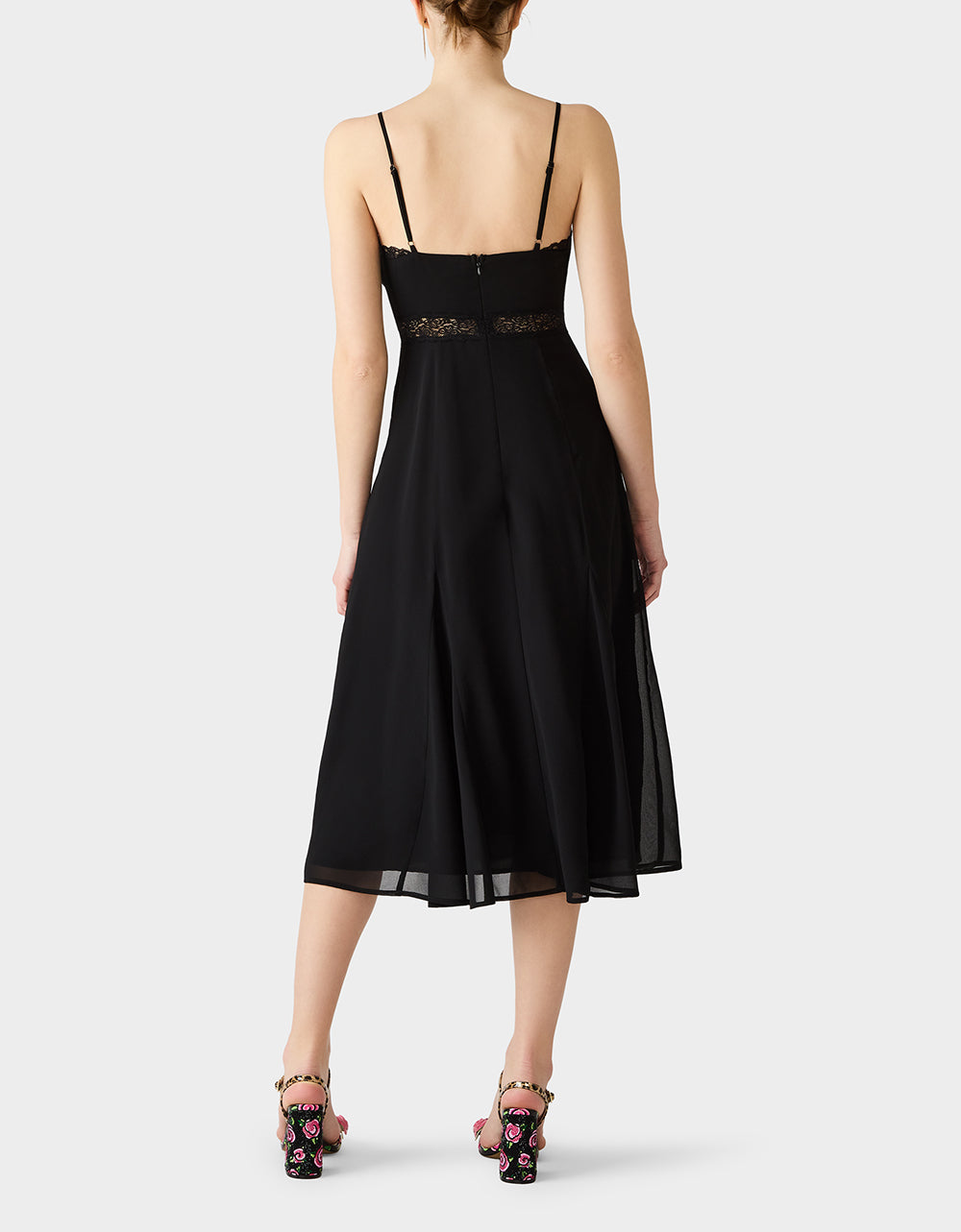 OBSIDIAN SLIP DRESS BLACK - Image 7