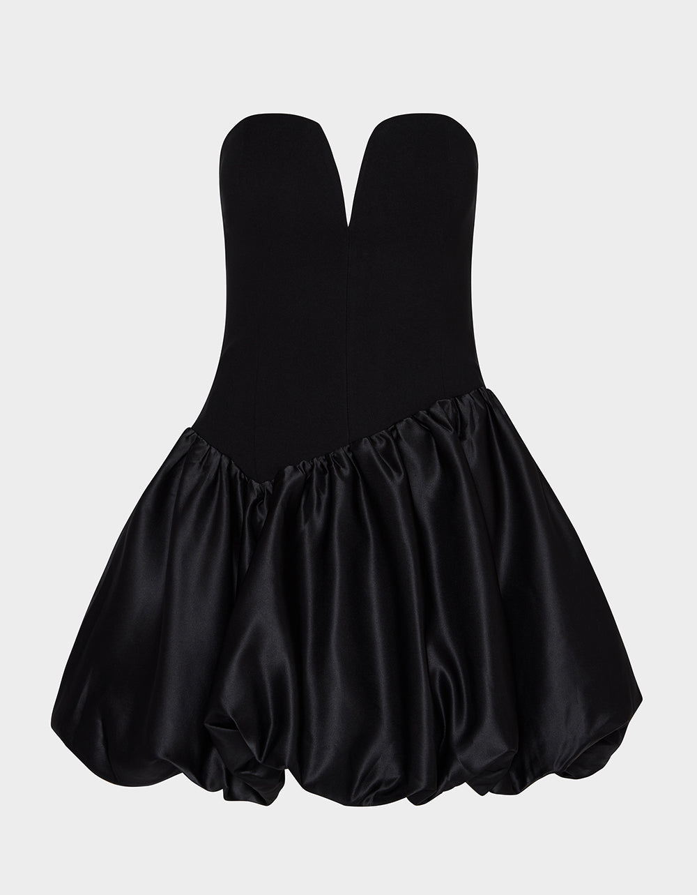 BUBBLE SOIREE DRESS BLACK - Image 2