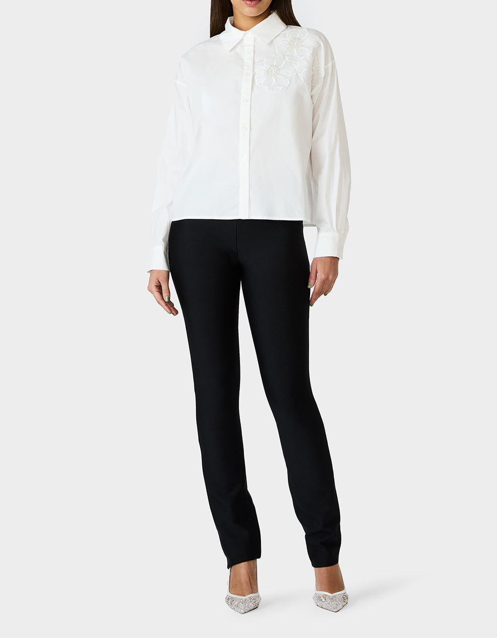 BETSEY BLOOM SHIRT OFF WHITE - Image 8
