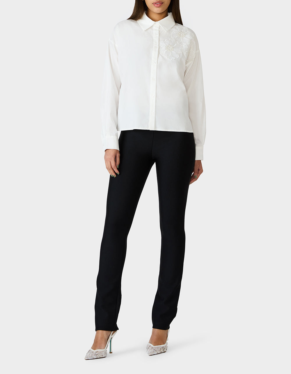 BETSEY BLOOM SHIRT OFF WHITE - Image 3