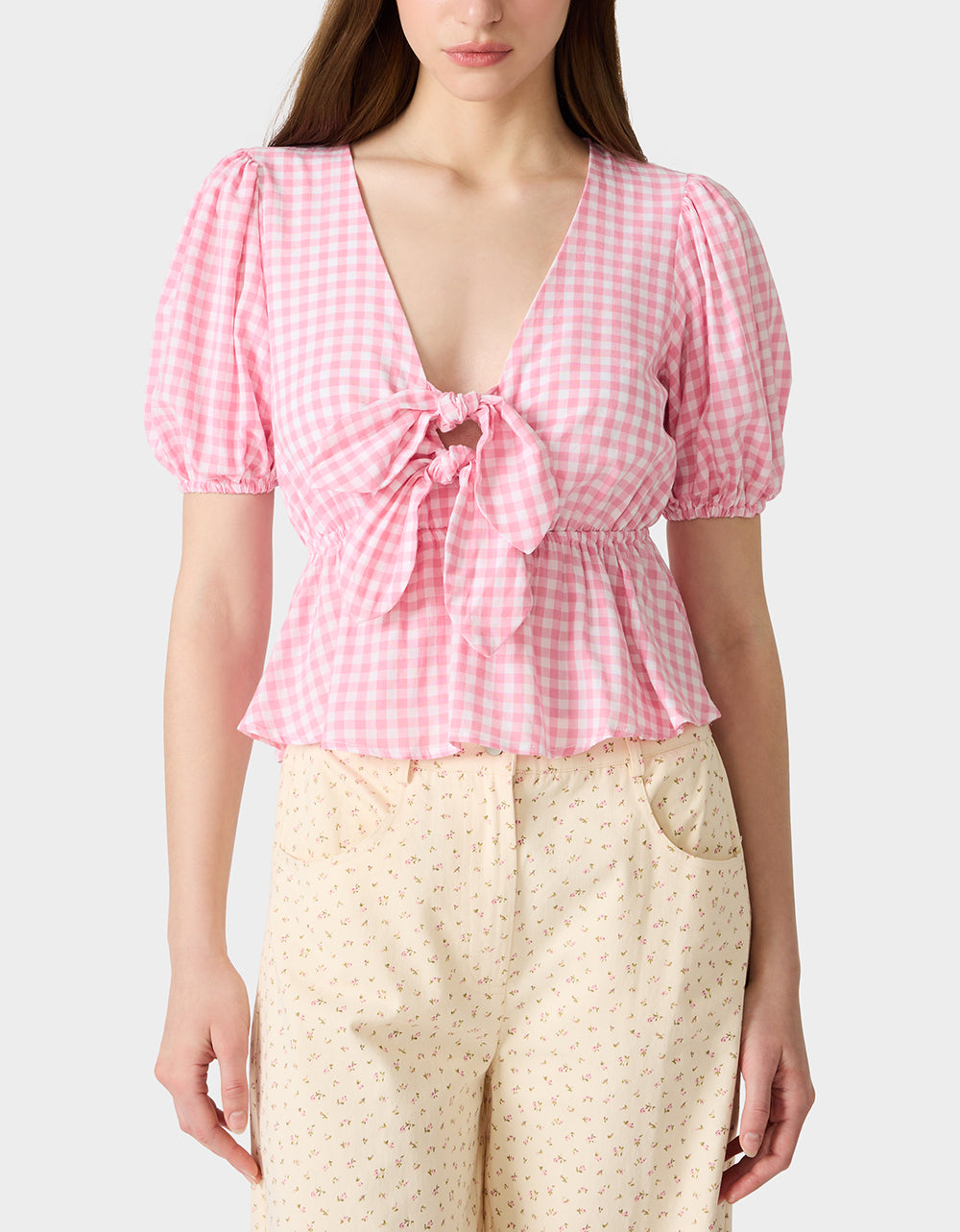 PICNIC TIE TOP PINK - Image 4