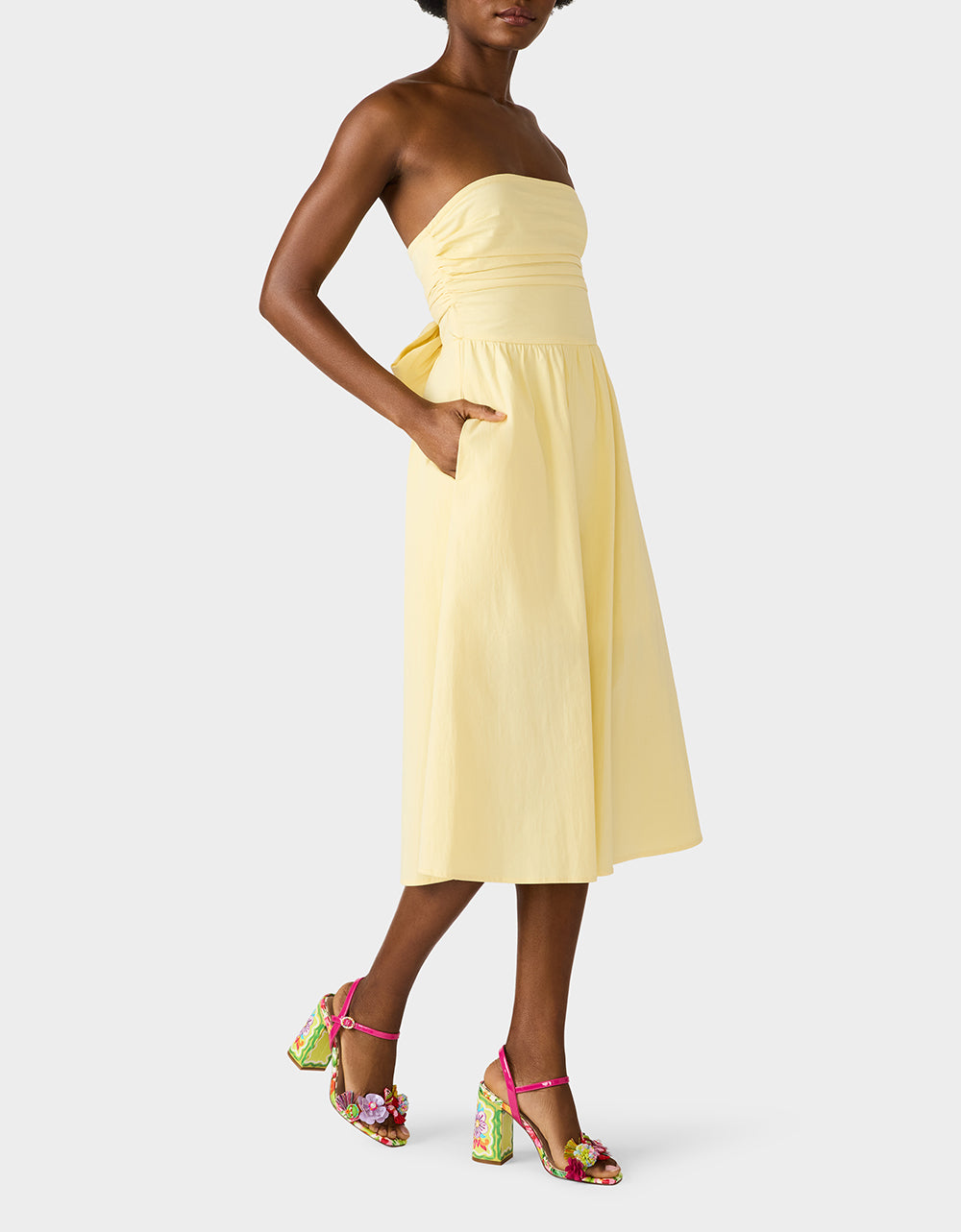 BUTTER UP DRESS YELLOW - Image 4