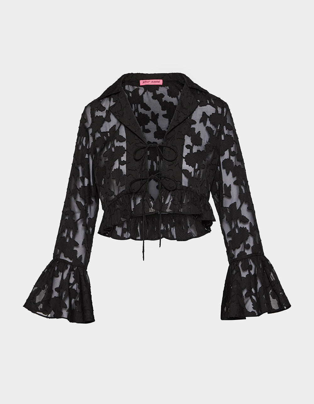 OPHELIA NOIR BLOUSE BLACK - Image 2