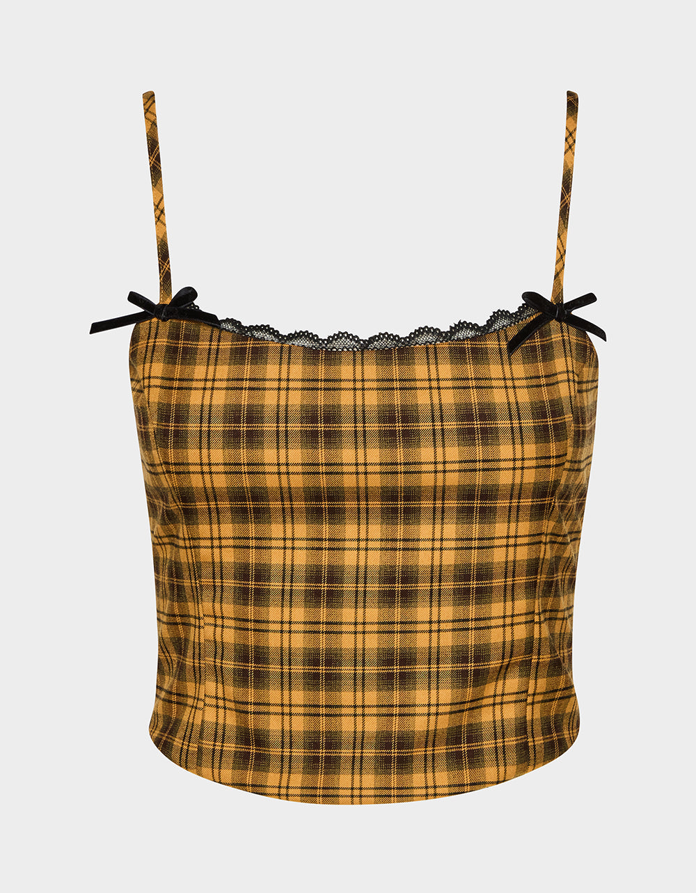 RAD PLAID TOP YELLOW PLAID - Image 2