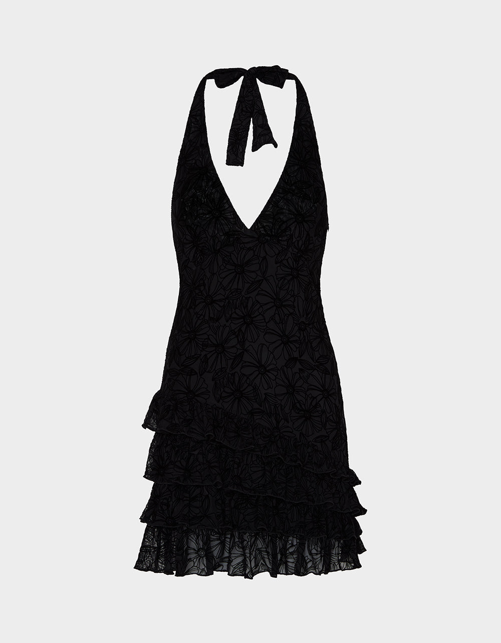 DARK DAHLIA DRESS BLACK - Image 2