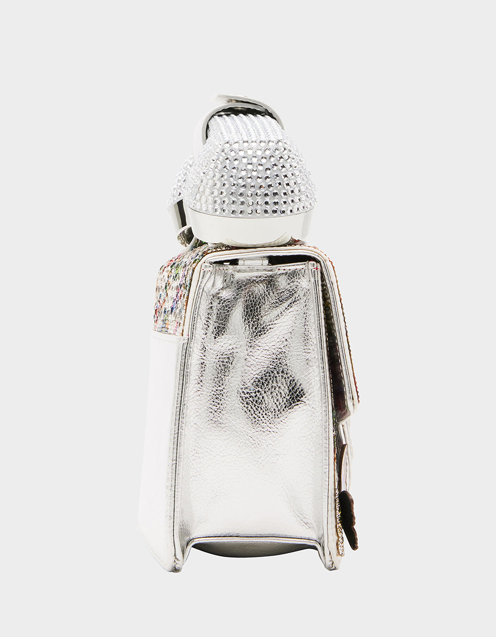 KITSCH BUTTERFLY PHONE BAG SILVER/MULTI - Image 3