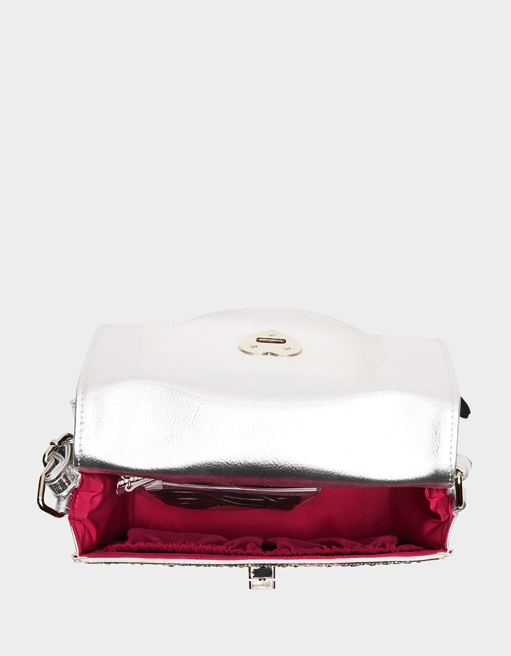 KITSCH BUTTERFLY PHONE BAG SILVER/MULTI - Image 4