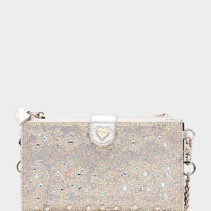 WALLET ON CHAIN PHONE HOLDER SILVER