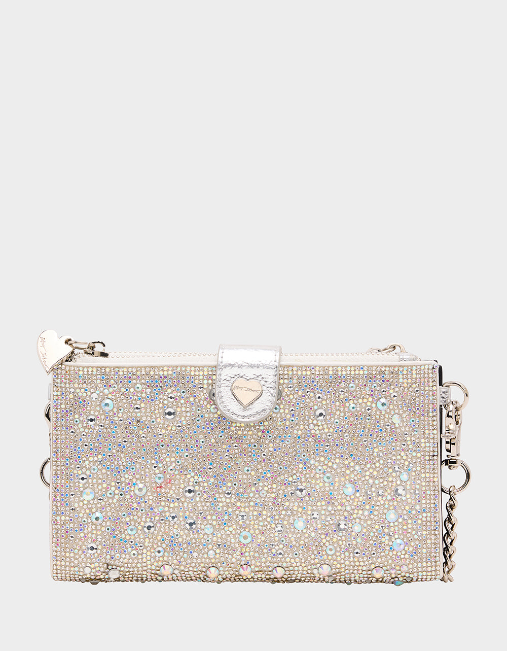 WALLET ON CHAIN PHONE HOLDER SILVER