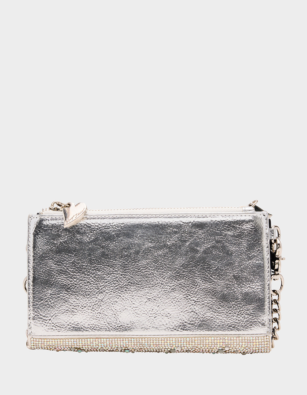 WALLET ON CHAIN PHONE HOLDER SILVER - Image 6