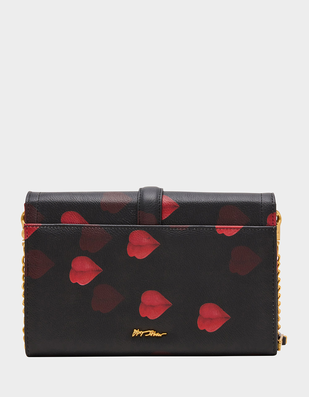 KISSES WALLET ON CHAIN BLACK/MULTI - Image 6