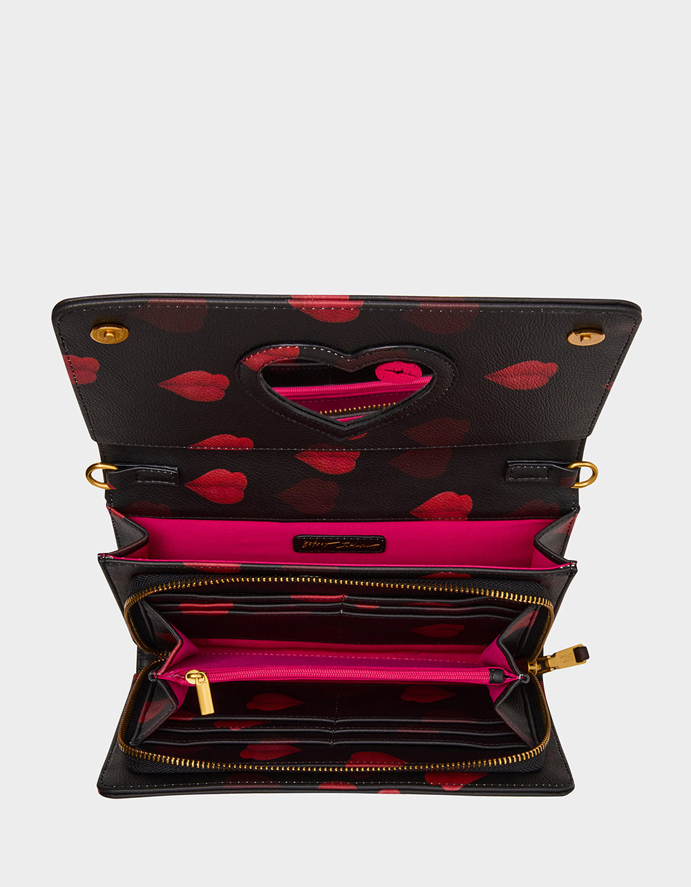 KISSES WALLET ON CHAIN BLACK/MULTI - Image 5