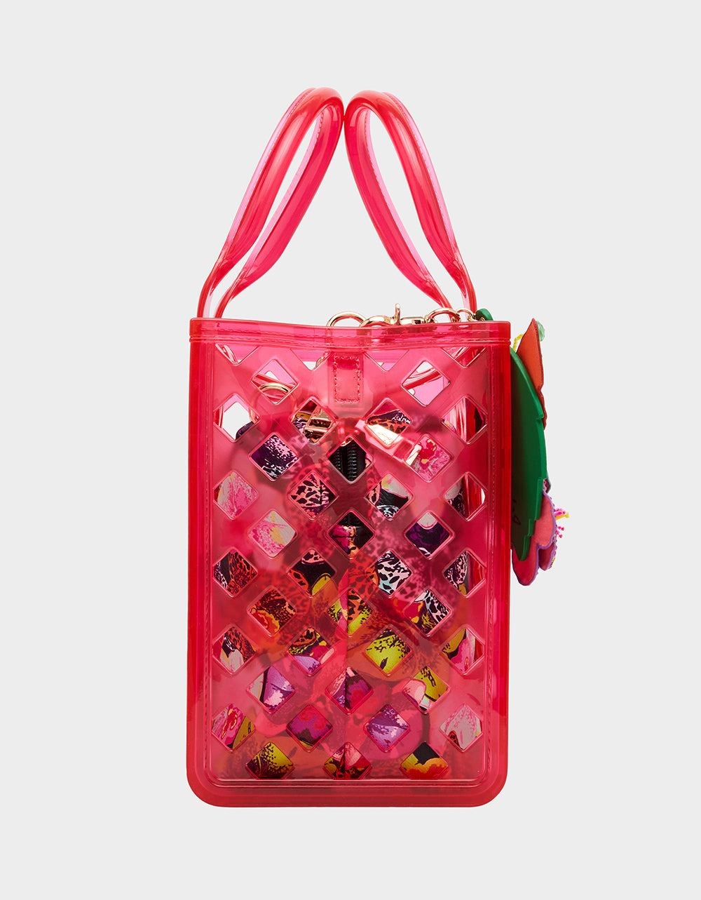 JAMMIN CLEAR SATCHEL PINK - Image 5
