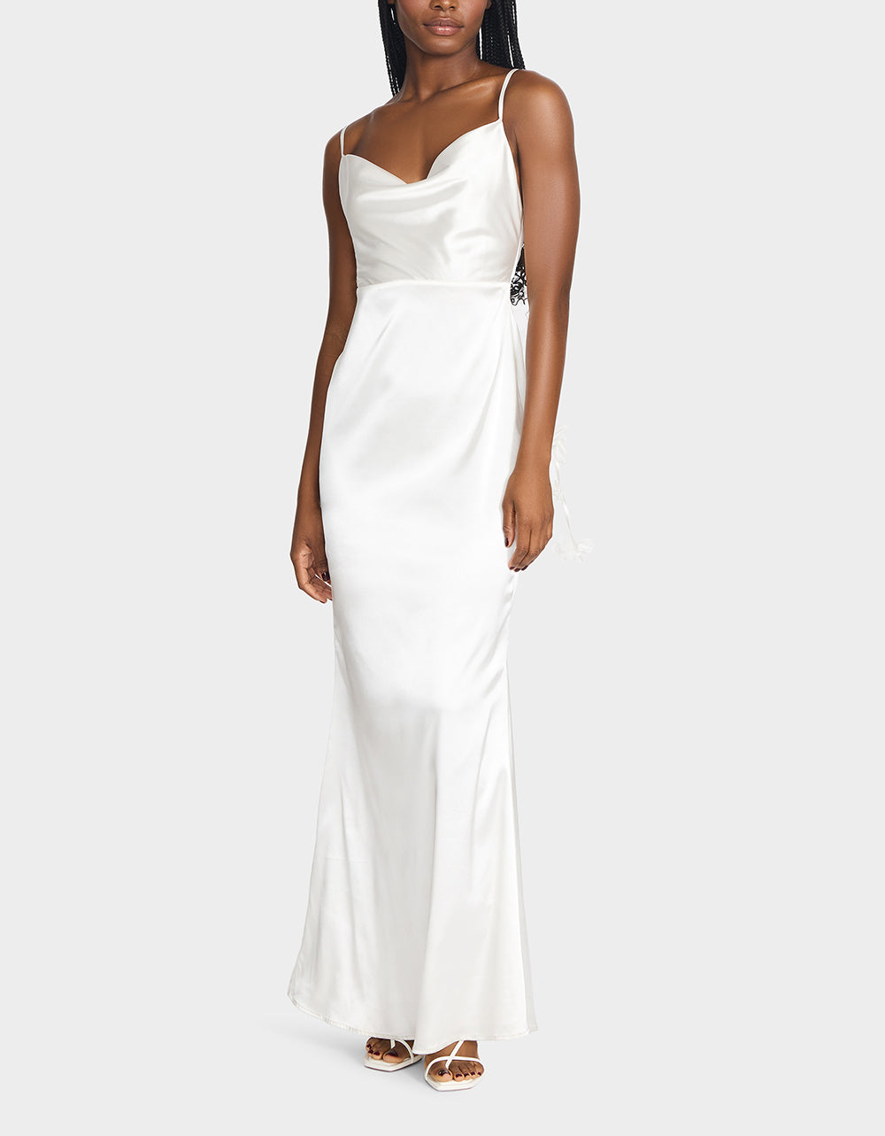 THREAD OF ROSES DRESS WHITE - Image 4