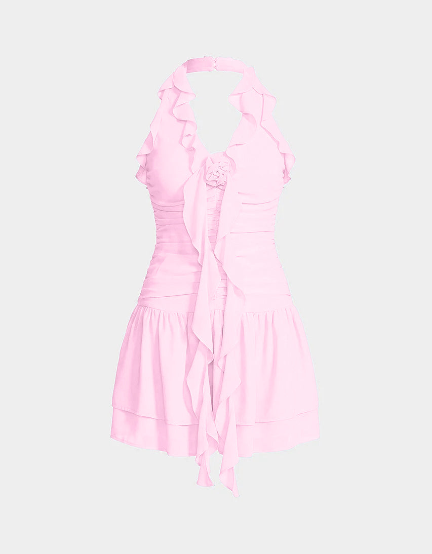 JESSIE ROSE MINI DRESS PINK - Image 2