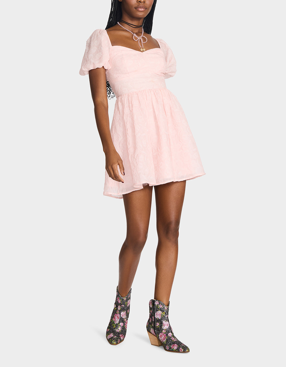 BLUSH RUSH DRESS PALE PINK - Image 5