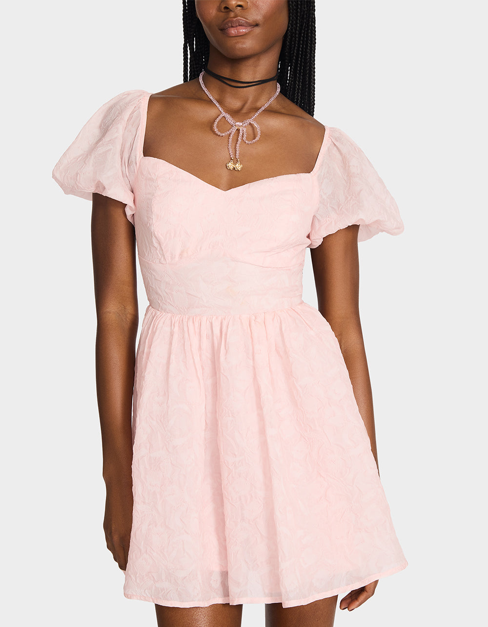 BLUSH RUSH DRESS PALE PINK - Image 2