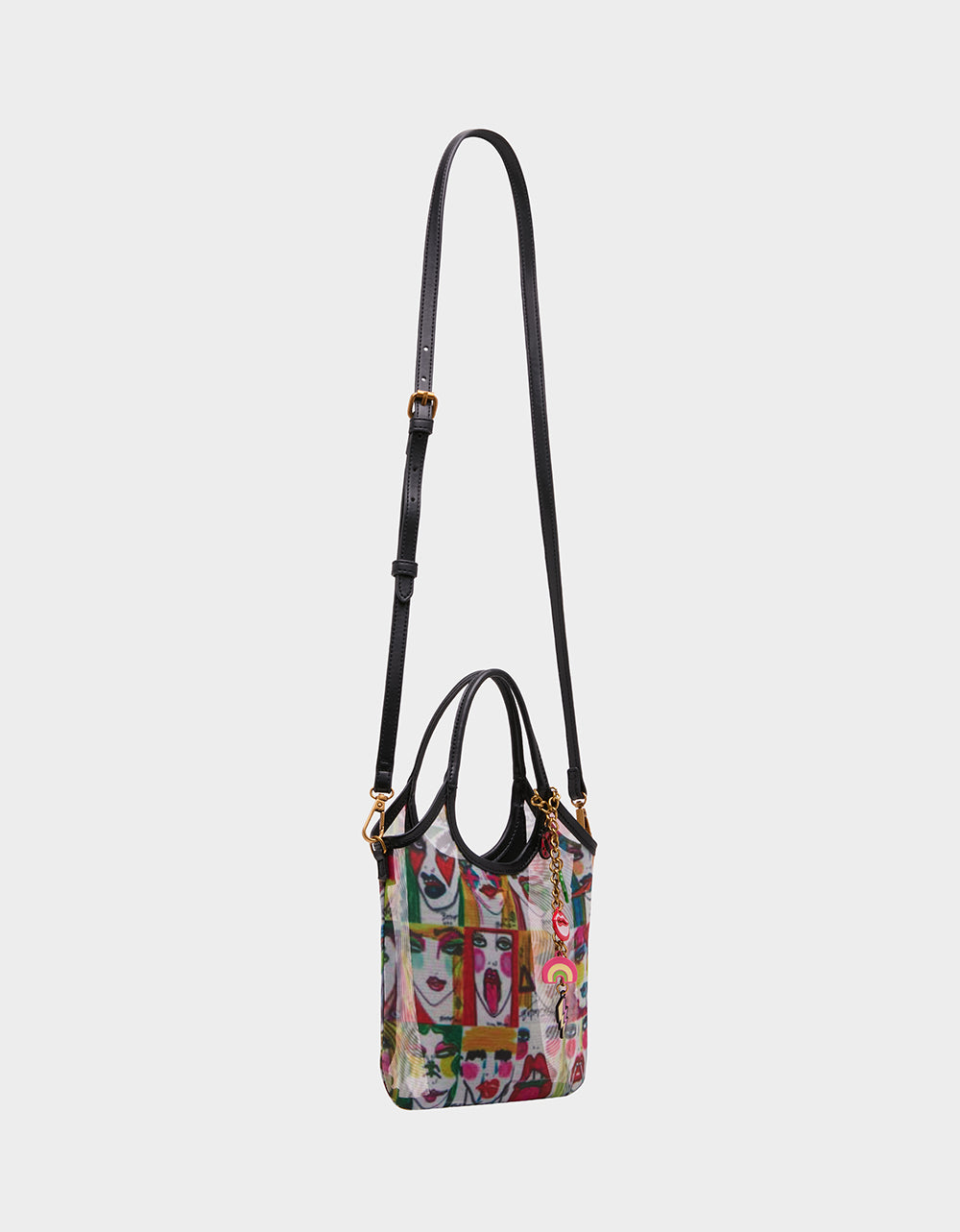 FACES MINI MESH BAG MULTI - Image 3