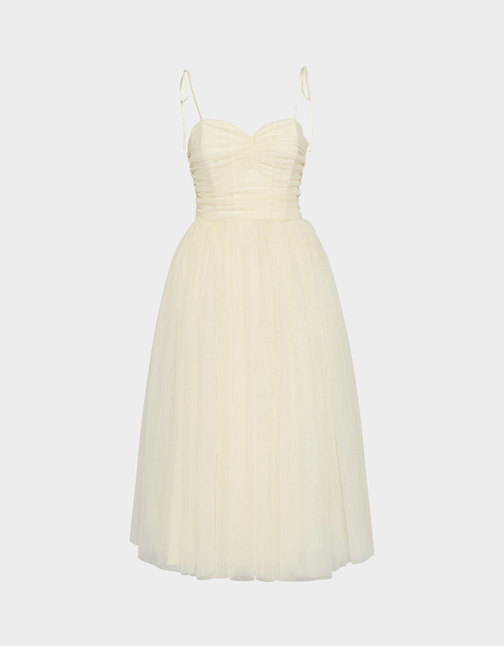 GLITTER TULLE MULTI IVORY - Image 2