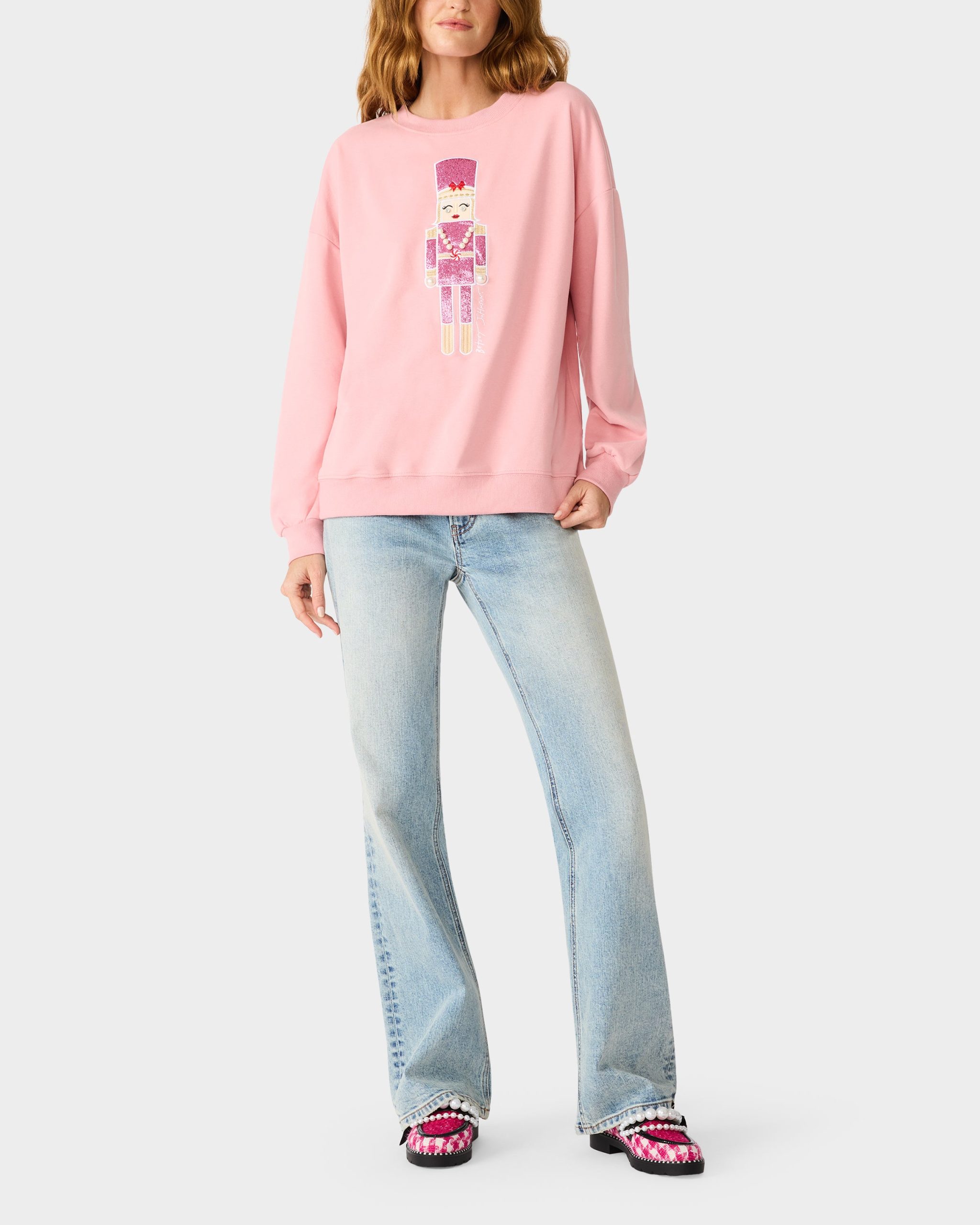 NUTCRACKER SWEATSHIRT PINK