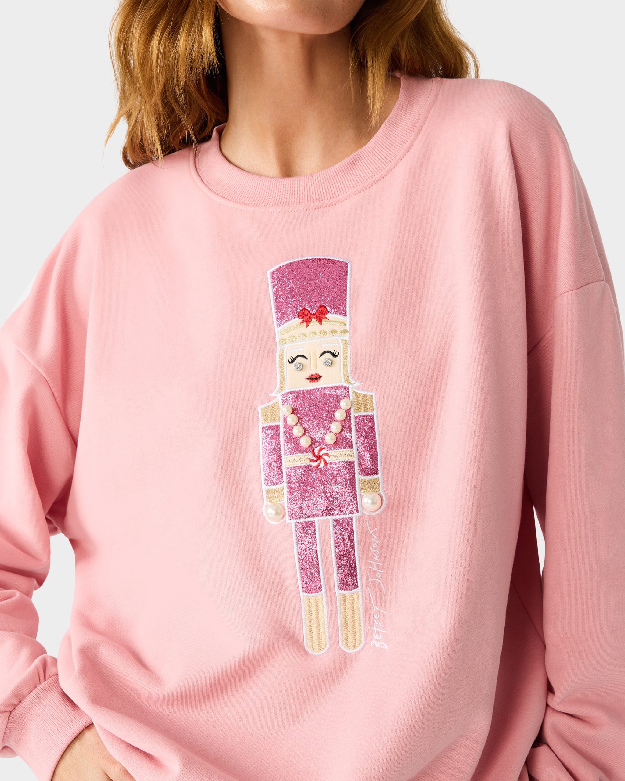 NUTCRACKER SWEATSHIRT PINK - Image 2