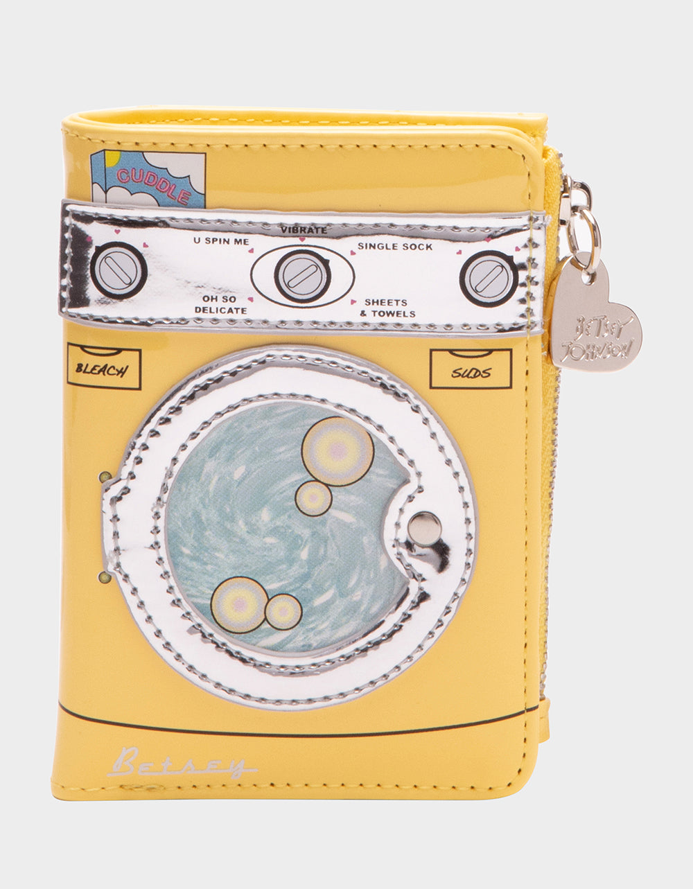 KITSCH SPIN ME BIFOLD WALLET YELLOW