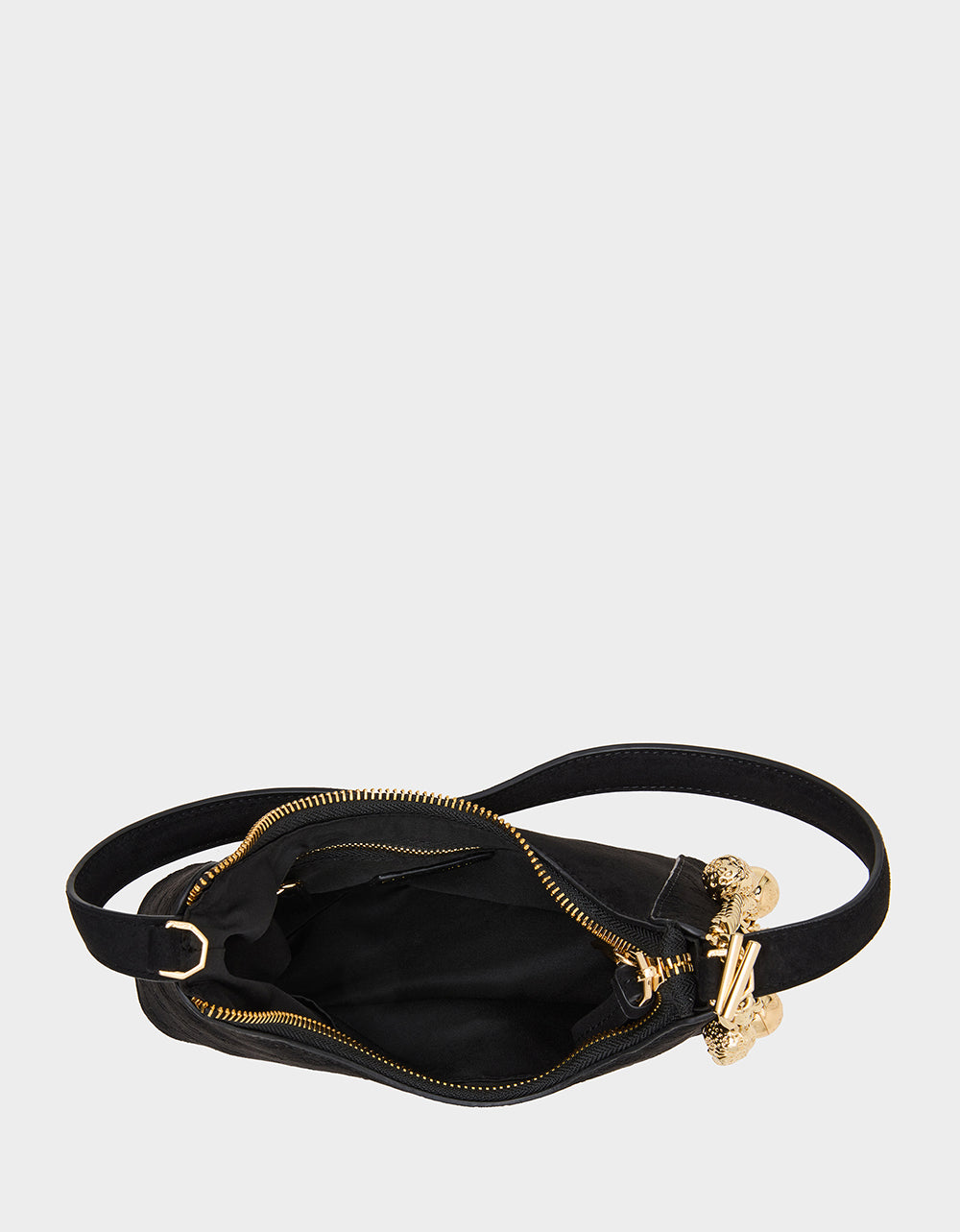 HEADLINER DEBOSS SHOULDER BAG BLACK - Image 6