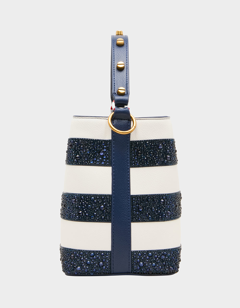 AHOY. GORGEOUS RHINESTONE STRIPE NAVY MULTI - Image 3