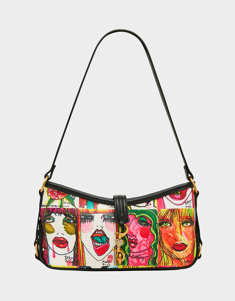 FACES SHOULDER BAG MULTI