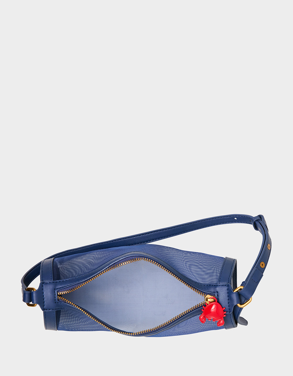 PINCH MOI SMALL MESH BARREL NAVY - Image 4
