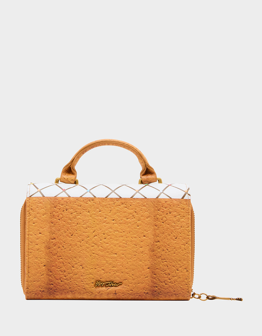 TREAT ME RIGHT WALLET ON CHAIN BROWN - Image 5