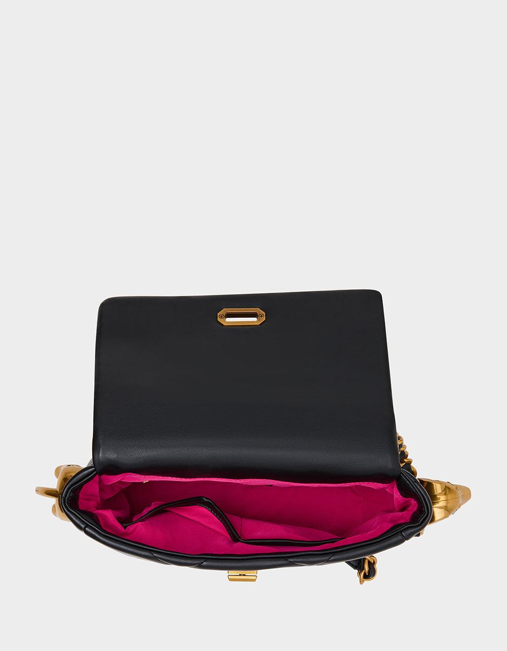 DACHSHUND METAL FLAP BAG BLACK - Image 4