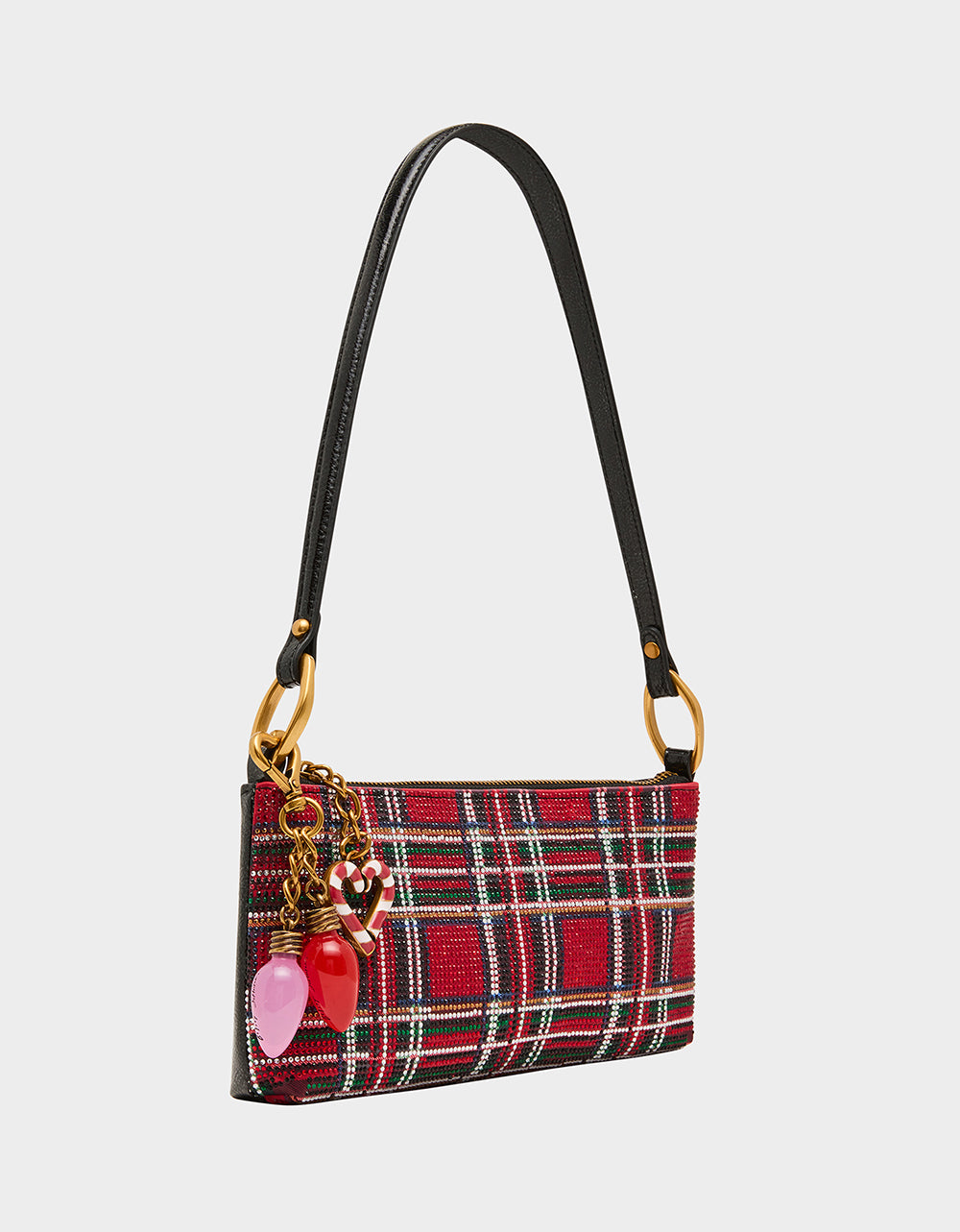 TARTAN RHINESTONE SHOULDER PLAID - Image 2
