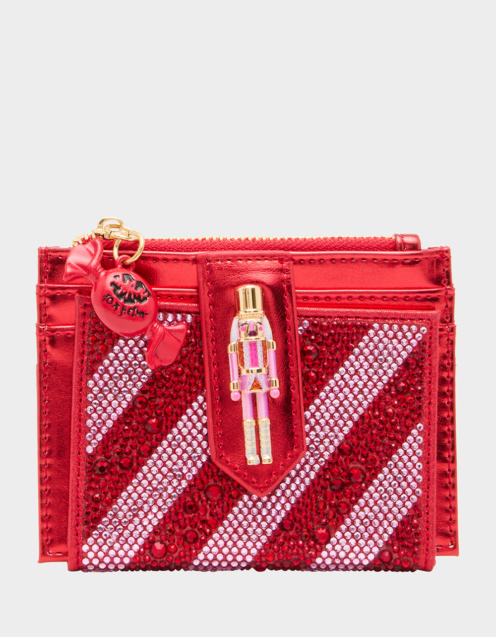 NUTCRACKER WALLET PINK STRIPE