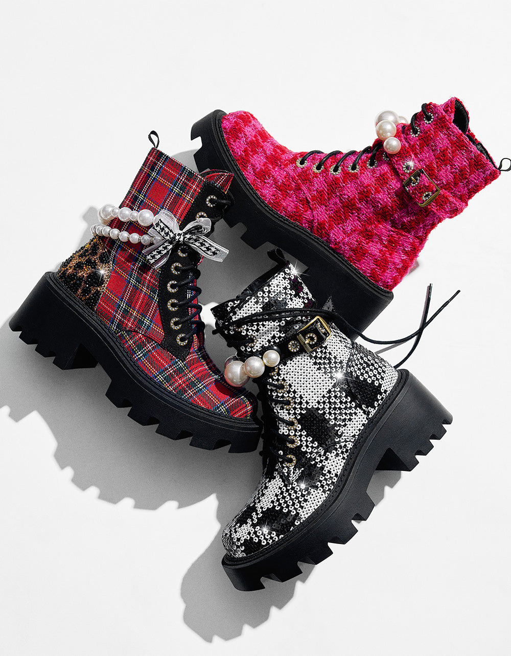 JONNIE BLACK WHITE PLAID - Image 13